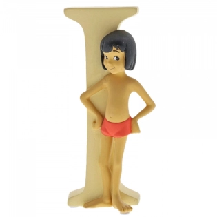 Disney Buchstabe I mit Mowgli
