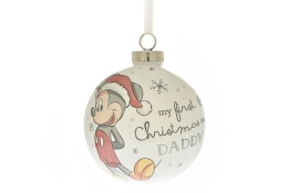 Mickey Mouse keramische kerstbal