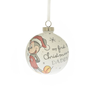 Mickey Mouse Keramik-Weihnachtskugel