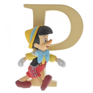 Disney Buchstabe P mit Pinocchio