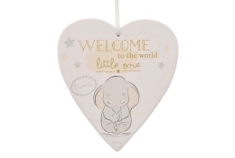Dumbo Hart-plaque “Welcome to the World”