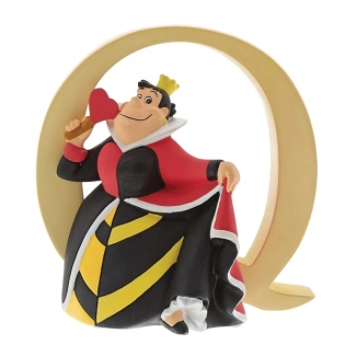 Disney Buchstabe Q mit Herzkönigin