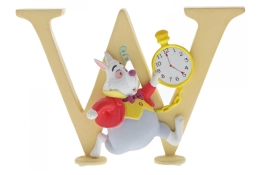 Lettre W - Lapin blanc