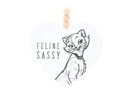 Marie “Feline Sassy” wand-plaque