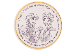 Dessous de verre en céramique La Reine des Neiges – Anna et Elsa