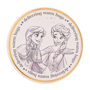 Die Eiskönigin Keramik-Untersetzer – Anna & Elsa