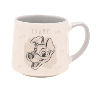 Mug en porcelaine La Belle et le Clochard