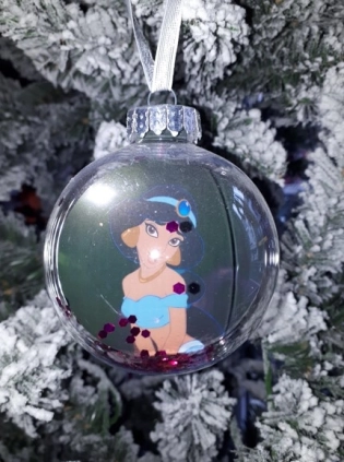 Kunststoff-Weihnachtskugel Jasmine - Aladdin