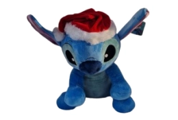 Stitch met kerstmuts 50cm