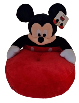 Mickey stoel knuffel 50cm