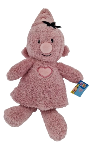 Peluche Bumba rose ancienne 35 cm
