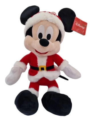 Peluche Mickey de Noël 45 cm