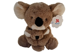 Koala met baby knuffel 