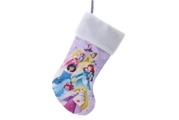Chaussette de Noël rose princesse