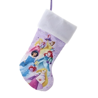 Chaussette de Noël rose princesse