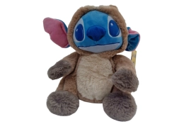 Peluche Stitch en pyjama raton laveur 28 cm