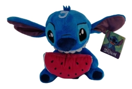 Peluche Stitch avec pastèque 25 cm