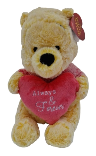 Winnie the Poeh hart 30cm