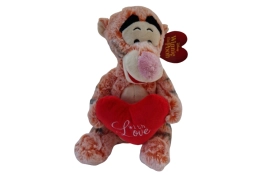 Tijgertje hart knuffel 30cm