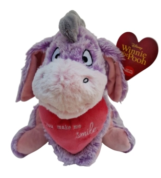 Peluche cœur Bourriquet 30 cm