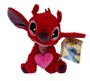 Peluche cœur Leroy 25 cm