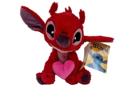 Peluche cœur Leroy 25 cm