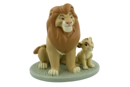 Simba et Mufasa – Image tirée du Roi Lion