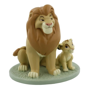 Simba & Mufasa–Figur aus Der König der Löwen