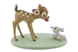 Beeldje – Bambi & Stampertje (Thumper) uit Bambi