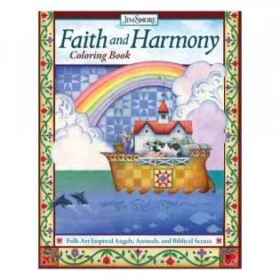 Faith and Harmony Malbuch - von Jim Shore