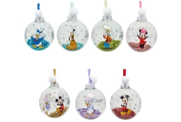 Disney Mickey & Friends set van 7 kerstballen