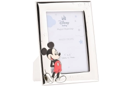 Cadre photo Disney Mickey argenté 4x6