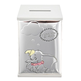 Disney Silver Dumbo Spardose (Money Box)
