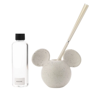 Diffuseur de parfum Mickey Mouse Disney – « Formes de Mickey » Blanc (Litchi et Poire) Nouveau produit