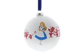 Ornement de Noël Alice au pays des merveilles
