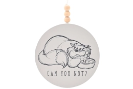 Disney Cats & Dogs Round Plaque Can You Not