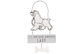 DisneyDogs Wandbordje – It's something wonderfull Lady