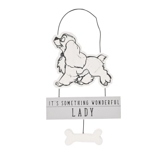Disney Dogs Wandschild – It's somithing wonderfull Lady