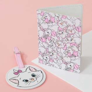 Bagagelabel en paspoorthoesje Marie