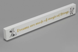 Disney Minnie Desk Plaque Dreams Are Made of Magical Things