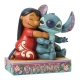 Disney Traditions Lilo Stitch Ohana beeldje voorkant