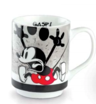 Mug Mickey Je suis - gris