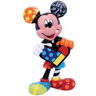 Mickey Mouse mit Herz Mini-Figur - Disney BRITTO