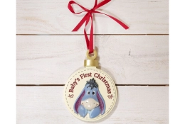 Baby's eerste kerst hangende decoratie - Iejoor
