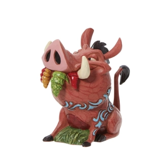 Mini figurine Pumbaa - Disney Traditions par Jim Shore (6011937)