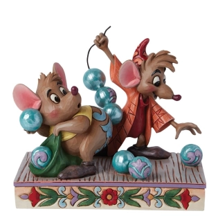 Jaq en Gus beeldje - Disney Traditions - 6015020