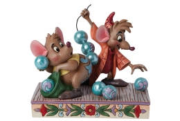 Jaq en Gus beeldje - Disney Traditions - 6015020