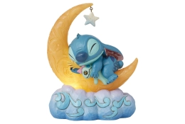 Stitch & Scrump on Light-up Moon Figurine