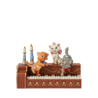 Aristocats Kittens auf Piano Figur - Disney Traditions von Jim Shore