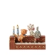 Disney Aristocats kittens op piano beeldje voorkant